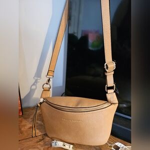 Sidekick Camel Crossbody Bag